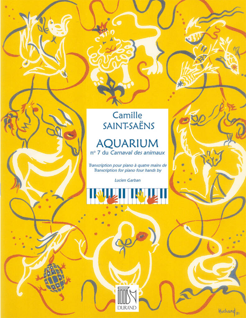 Aquarium pour piano à quatre mains